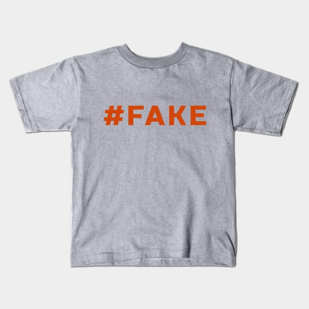 Hashtag Fake Kids T-Shirt by AndrewArcher